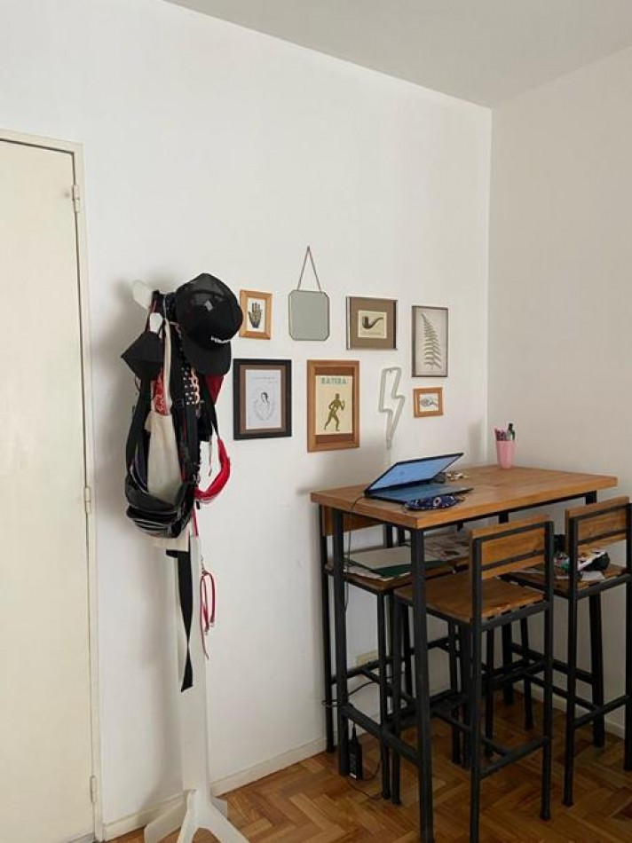 Palermo, 1 ambiente, FRENTE. Muy luminoso, con balcon, zona Sanatorio Guemes, Universidad UTN, Palermo